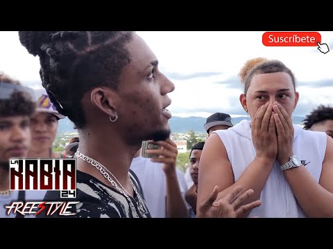 🤣el "FLOW DE OTRO PLANETA"🤣 La Rabia 24 vs La Tienda - Frestyle En Todo el Mundo