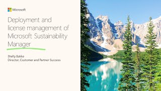 Deployment and licensing for Sustainability Manager - Cloud for Sustai