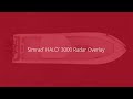 Simrad HALO 3000 Radar Overlay