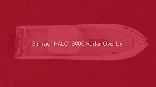 Simrad® HALO® 3000 | Radar Overlay