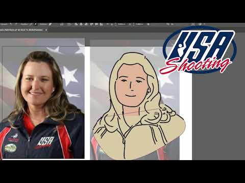 Kim Rhode - Drawing 2A Activists #41