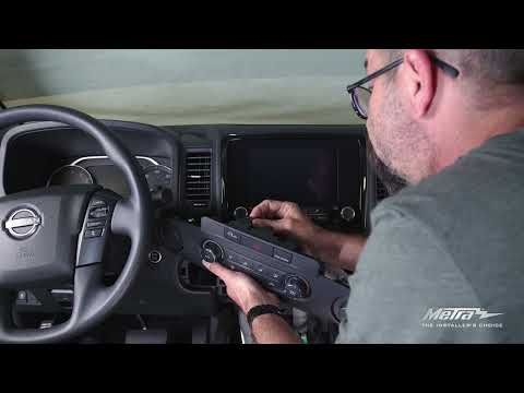 Dash Kit Installation - Fits 2022 -2024 Nissan Frontier (95-7641B)