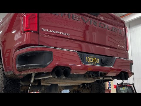 Rough Country dual exhaust 2019+ Silverado Sierra