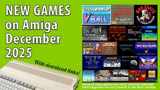 New Amiga games from December 2025
