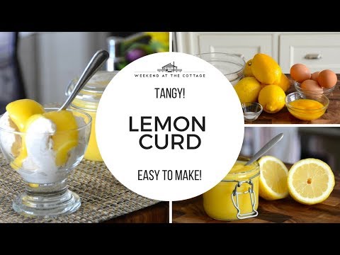 LEMON CURD | Sweet & Tangy!
