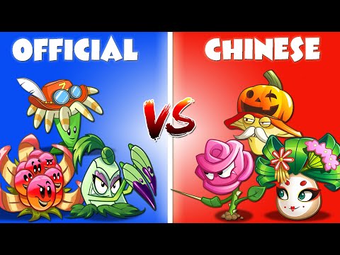 Team 3 Plants INTERNATIONAL vs CHINA - Who Will Win? - PvZ 2 Team Plant Battlez