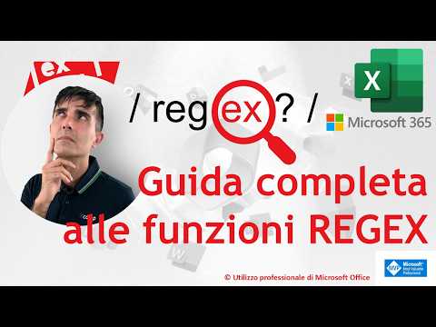 EXCEL 365 – TRUCCHI E SEGRETI: 🧹 Le funzioni REGEX rivoluzionano la pulizia dei dati! Guida completa