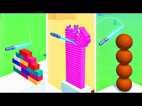 Slice Master 🔪⚔️🪓 Very Satisfying And Relaxing ASMR Slicing Game Perfect!