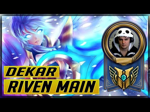Dekar Riven Montage - NA Riven Main - Best Riven Plays|| Master LOL