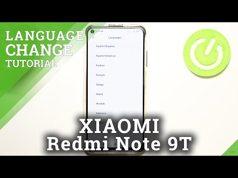 How to Change System Language in XIAOMI Redmi Note 9T – Change Device Language