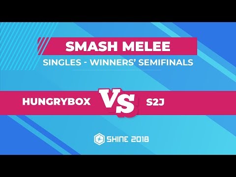 Hungrybox vs S2J - Melee Singles: Winners' Semifinals - Shine 2018
