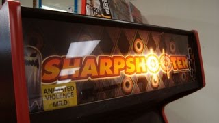 Sharpshooter Arcade Machine - Late 90's lightgun fun!  Made By The Same Company As Police Trainer!