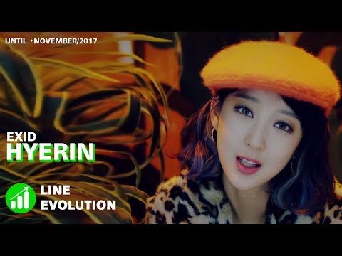 EXID (이엑스아이디) - Hyerin (혜린) (Line Evolution) • NOV/2017