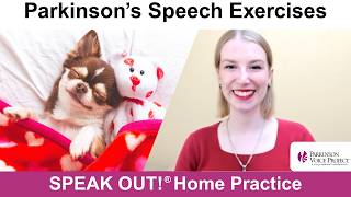 Parkinson’s Speech Exercises: GET A GOOD NIGHT'S REST
