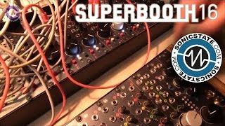 Video thumbnail for Superbooth 2016: Frap Tools CGM Modular Mixer by sonicstate