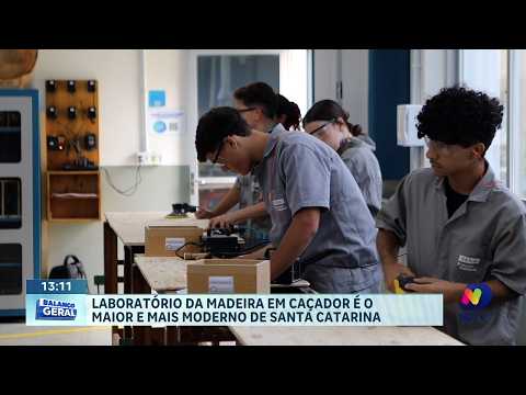 Novo laboratório da madeira impulsiona qualificação em Caçador