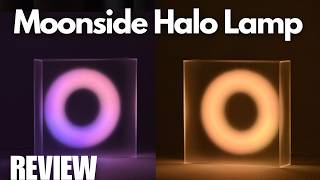 REVIEW: Moonside Halo Lamp - Cool Smart Desk Light - Like a Block of Colorful Ice