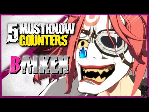Become "That Man"  - 5 Must Know Baiken Counters in Guilty Gear Strive (Patch 1.24)