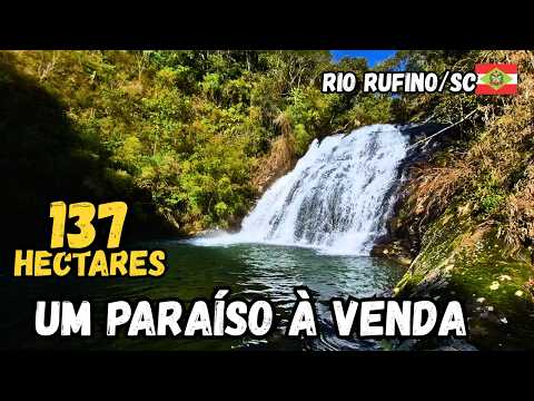 SÍTIO PARADISÍACO EM SANTA CATARINA, CACHOEIRAS E CÂNOINS