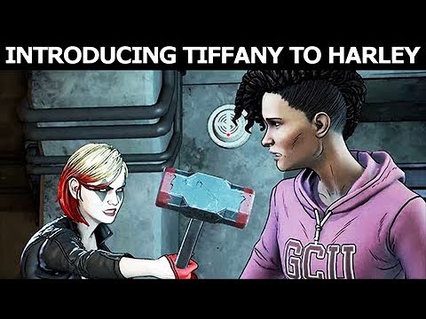 Introducing Tiffany To Harley Quinn - All Options - BATMAN Season 2 The Enemy Within Episode 2