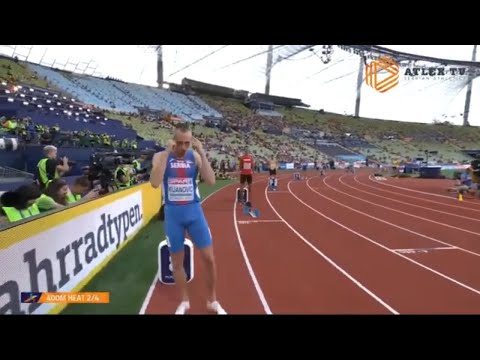 Boško Kijanović - 45,75s Q | EP 2022, 400m kvalifikacije
