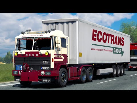 SISU M-SERIES v1.4 | Euro Truck Simulator 2 Mod [ETS2 1.38]