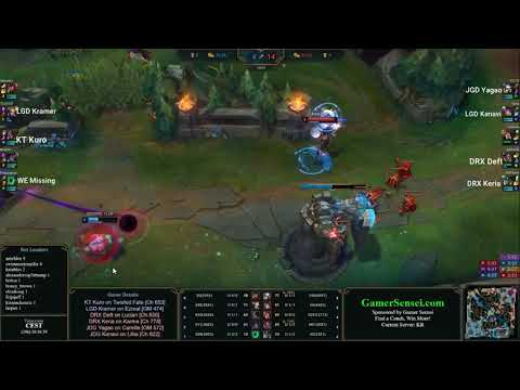 THÁCH ĐẤU HÀN___Trận đấu toàn sao DRX Deft, LGD Kramer,LGD Kanavi, DRX Keria, KT Kuro....