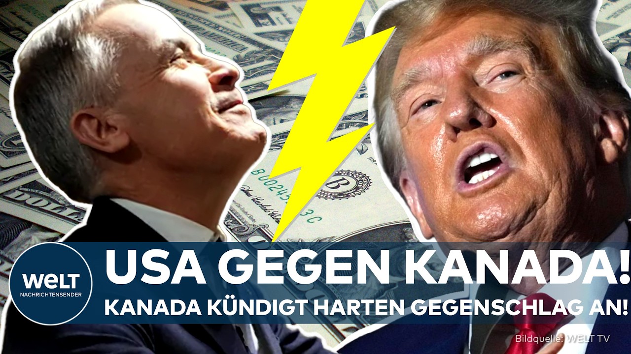 ZOLLKRIEG ESKALIERT: Washington verhängt 50 Prozent! Kanada reagiert mit Vergeltungszöllen!