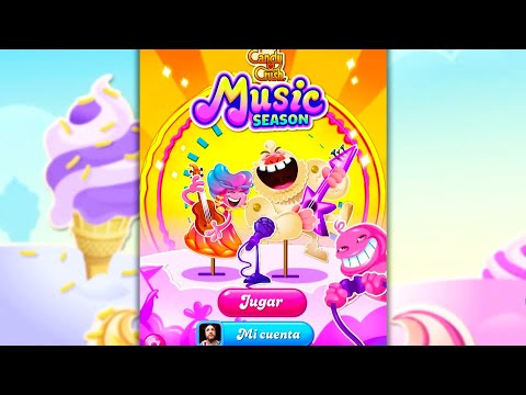 Candy Crush Saga Level 18295 Music Season