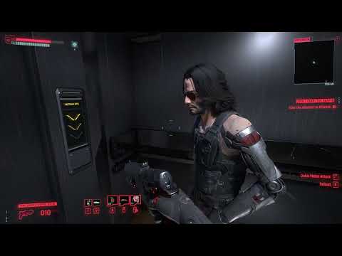 Cyberpunk 2077 Lore accurate V raids Arasaka Tower