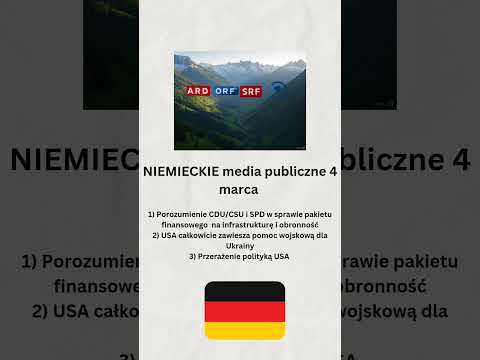 Niemieckie media publiczne 4 marca