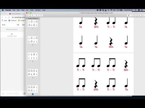 Clapping with a metronome