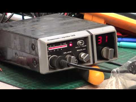 Maxcom Apollo 16E CB27/81 UK FM CB radio - On The Air Test