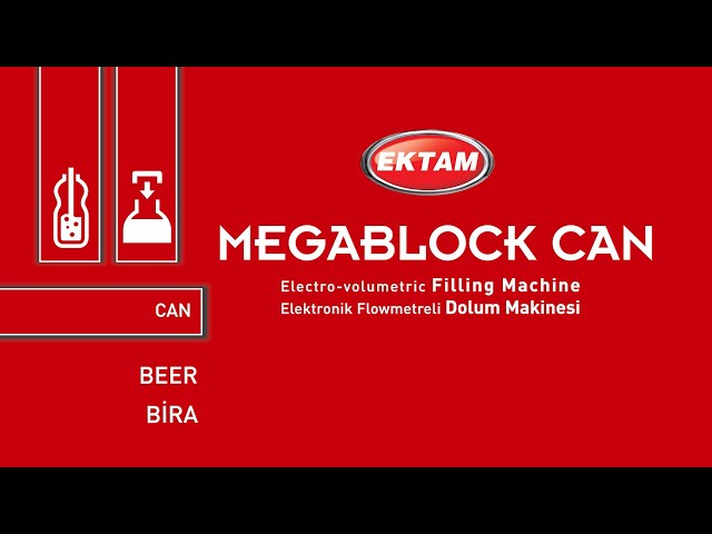 MEGABLOCK CAN - Filling Machine for Beer