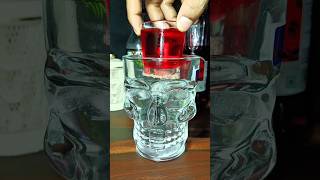 sting fuljar fountains with cocktail ASMR 💚#shorts #drink