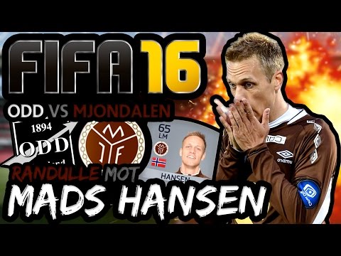MADS HANSEN MOT RANDULLE!! FIFA 16 MOT EN PROFESSJONELL FOTBALLSPILLER!!