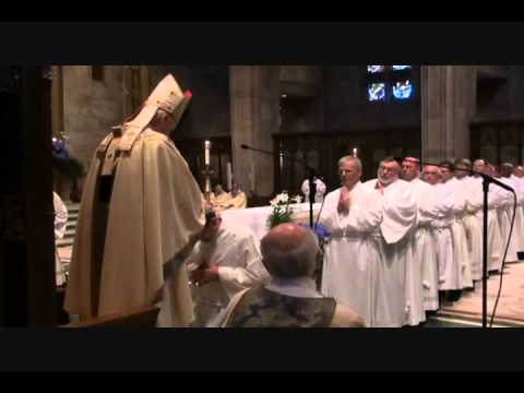 Archbishop O'Brien ordains 14 permanent deacons