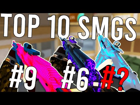 Top 10 BEST SMGS/PDWS In Phantom Forces!