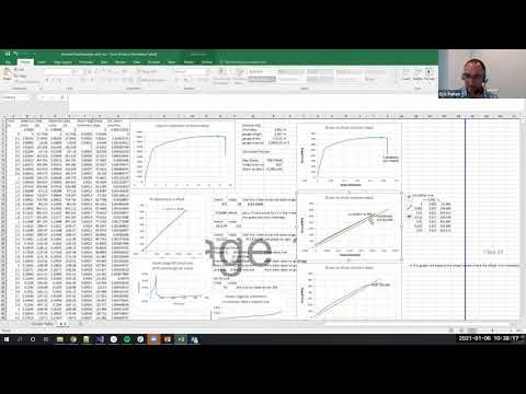 Tensile data analysis demo
