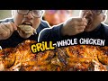 How to Grill a WHOLE CHICKEN   *MOST JUICIEST RECIPE