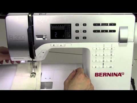 Bernina 350 09 Selecting Stitches