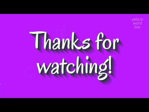 ARCADIA - How to pronounce Arcadia?