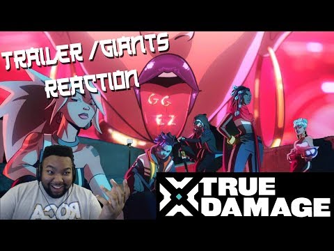 True Damage Trailer & Giants Music Video REACTION / ANALYSIS!!!