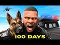 I Spent 100 DAYS In The SWAT TEAM In GTA 5