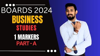 1 Markers | Part A Business Studies | Class 12 | Must Watch
