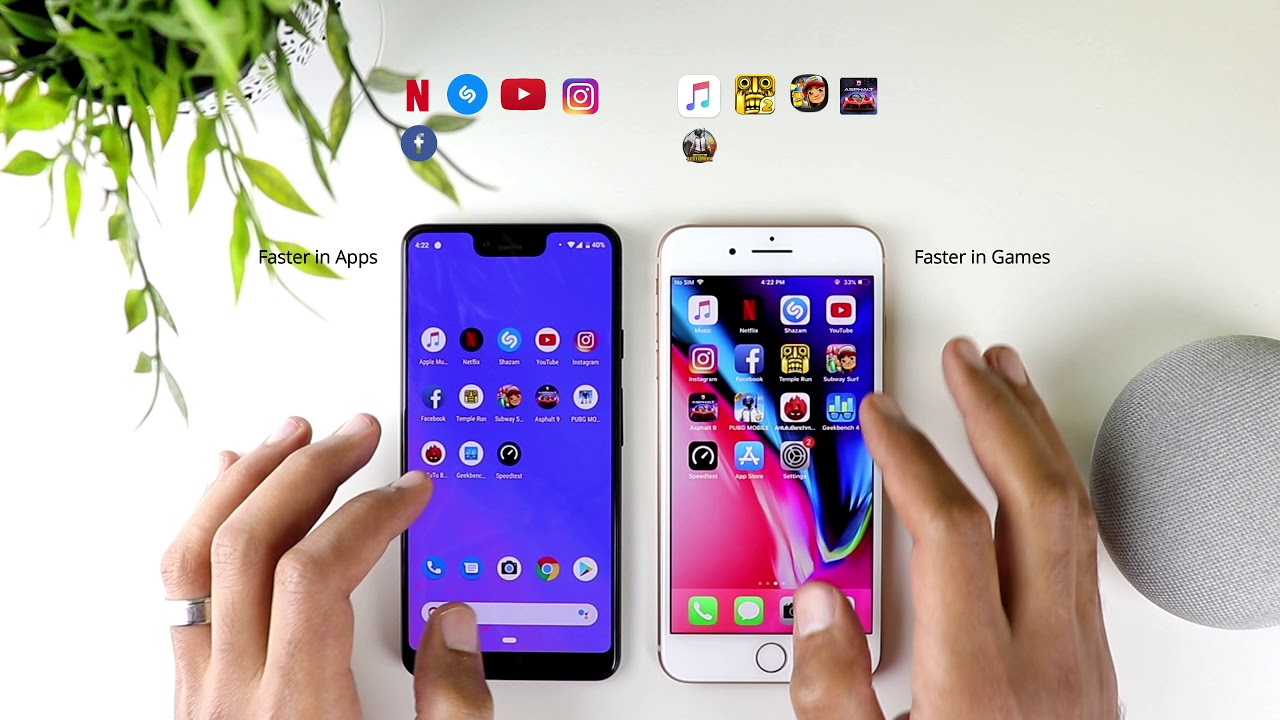 Pixel 3 XL vs iPhone 8 Plus Speed Test. Can last year's iPhone beat 2018 Android flagship?