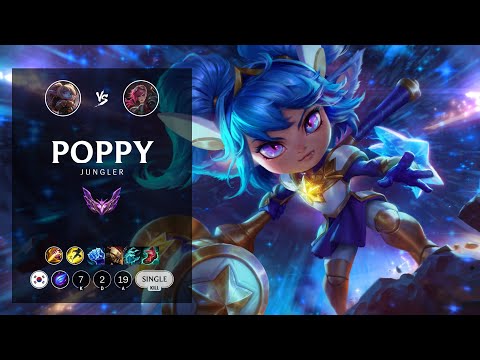Poppy Jungle vs Vi - KR Master Patch 12.19