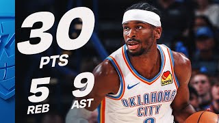 Shai Gilgeous-Alexander - Oklahoma City Thunder - Los Angeles Lakers