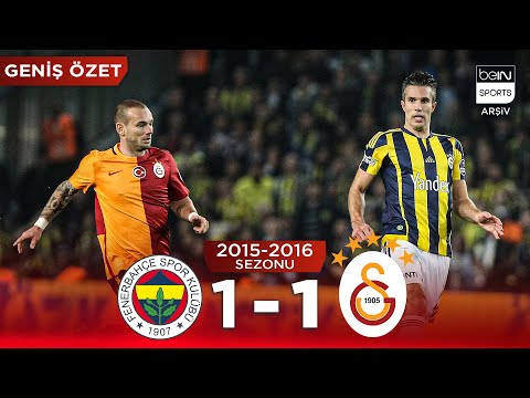 GENİŞ ÖZET: Fenerbahçe (1-1) Galatasaray | 9. Hafta - 2015/2016