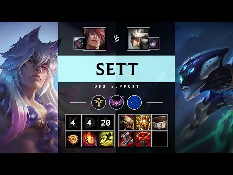 Sett Support vs Camille - EUW Master Patch 25.11